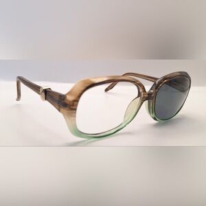 SRO S672 Brown Oval Sunglasses Frames Only